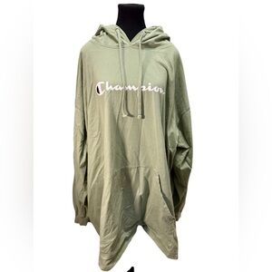 Champion Oversized Hoodie 5XL / Plus Size Green